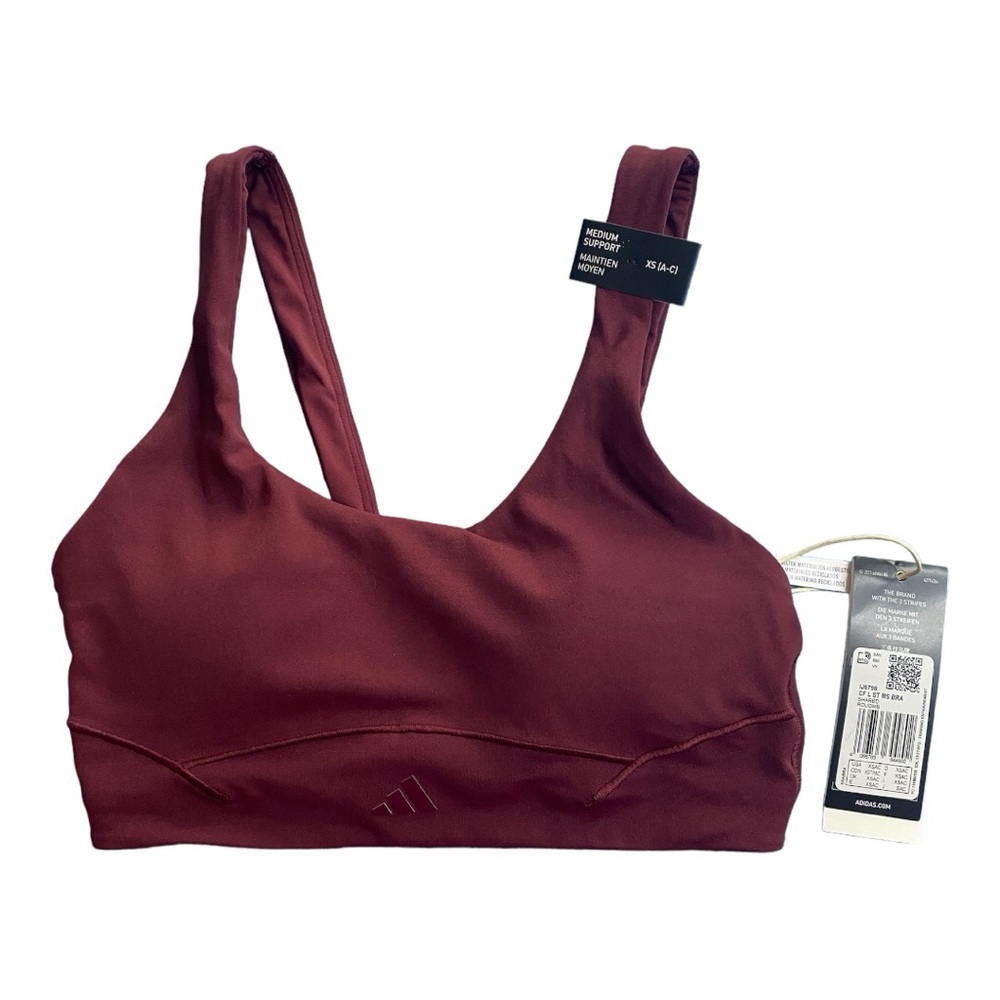 NWT: Adidas Coreflow Luxe Studio Medium Support Sparta Bra- Women Size XS
